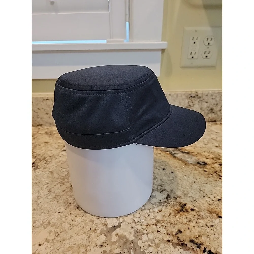 Under Armour UA Code Black Panel Golf Hat Cap Size M/L Flex Stretch Black